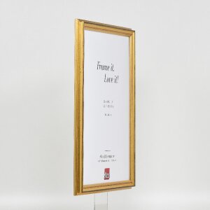 Effect Holzrahmen Profil 44 gold 40x50 cm Museumsglas
