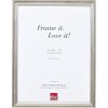 Effect Holzrahmen Profil 44 silber 50x70 cm Museumsglas
