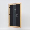 effect Bilderrahmen Holzrahmen Profil 44 Gold 60x60 cm mit Museumsglas