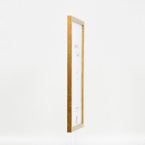 effect Holzrahmen Profil 51 antikgold 18x27 cm Museumsglas