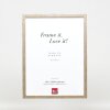 effect Bilderrahmen Profil 51 Antiksilber 10,5x14,8 cm mit Museumsglas