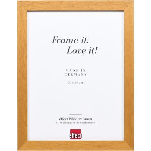 Effect Holz-Bilderrahmen Profil 52 eichefarben 15x20 cm...