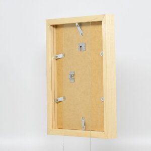 Effect Holz Bilderrahmen Profil 55 natur 50x65 cm Museumsglas