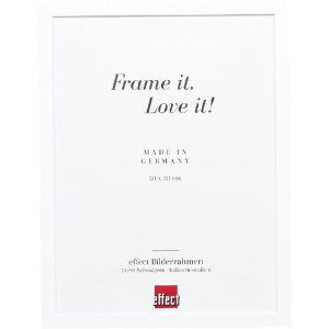 Effect 0589-1010-05 Holzrahmen Profil 58 weiß 10x10...
