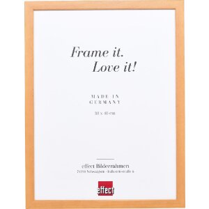 effect Holzrahmen Profil 58 hellbraun 70x70 cm mit...