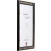 Effect Holz-Bilderrahmen Profil 64 Schwarz 7x10 cm mit Museumsglas