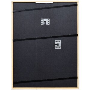 Effect Holzbilderrahmen Profil 69 grau 10x10 cm mit Museumsglas