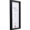 Effect Holz-Bilderrahmen Profil 74 schwarz 35x50 cm Museumsglas