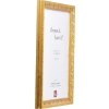 Effect Holzrahmen Profil 75 Barockstil gold 50x100 cm Museumsglas