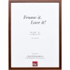 Effect Holzrahmen Profil Top S braun 10,5x14,8 cm Museumsglas