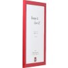 Effect Holzrahmen Profil Top Pro rot 25x70 cm Museumsglas