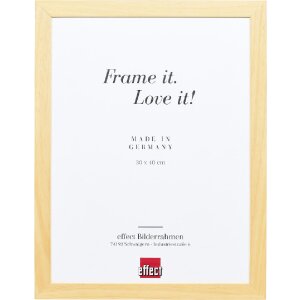 Effect Holzrahmen Profil Top Pro natur 25x70 cm Museumsglas