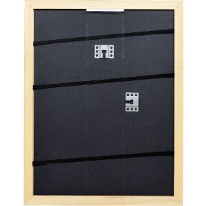 Effect Holzrahmen Profil Top Pro platin 35x100 cm Museumsglas