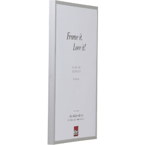 Effect A1 Brandschutzrahmen Alu Serie 2 silber 50x70 cm Museumsglas