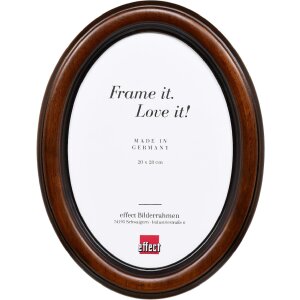 Фоторамка Effect Овальная HB 13x18 см орех
