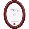 Овальная фоторамка Effect HB 24x30 см махагон