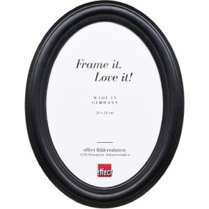 Овальная фоторамка Effect HB 28x35 см черная