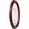 Овальная фоторамка Effect HB 30x40 см, махагон