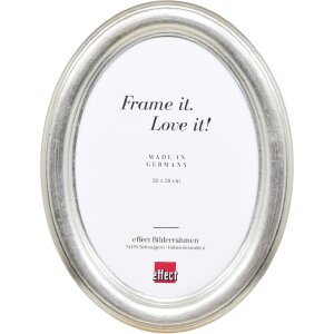 Фоторамка Effect Oval Profil HB 30x40 см, серебристая