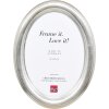 Фоторамка Effect Oval Profil HB 30x40 см, серебристая