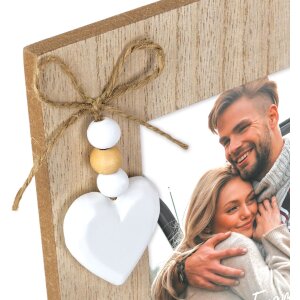 ZEP Holz-Fotorahmen Luisa 10x15 cm Hochformat braun