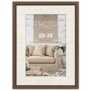 ZEP Polysterol-Bilderrahmen Ischia braun 13x18 Zentimeter