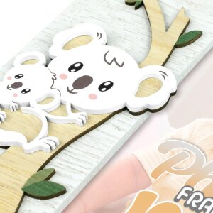 ZEP Baby Bilderrahmen Larry 10x15 Zentimeter Koala
