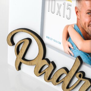 ZEP Fotorahmen Padrino 13x18 Zentimeter Holzrahmen für Fotos im Querformat