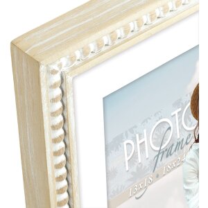 ZEP Holzrahmen Coira natur 15x20 cm mit Passepartout 10x15 cm