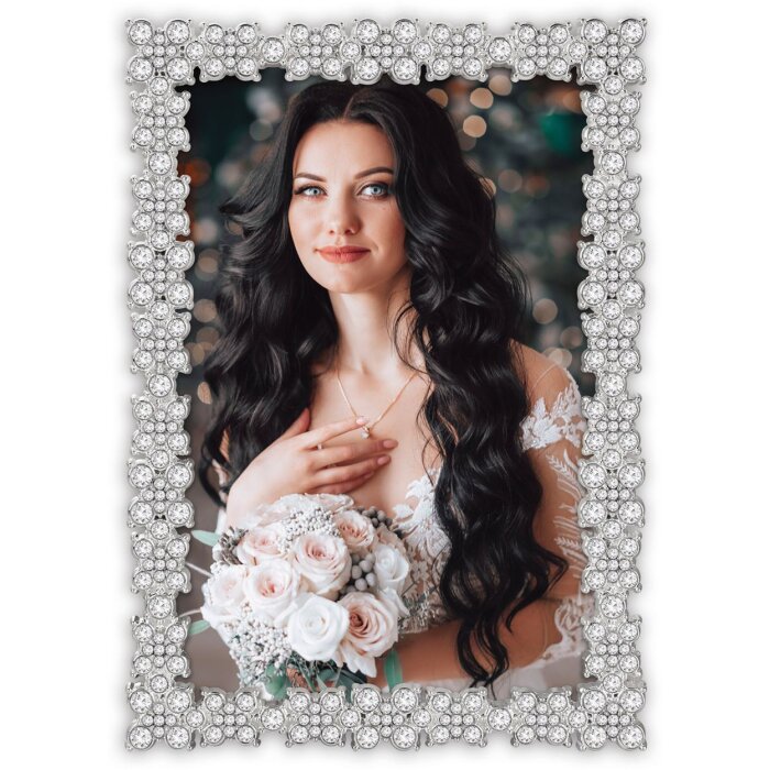 ZEP Metall-Portraitrahmen Rossini 10x15 cm silber