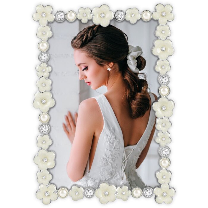 ZEP Metall-Portraitrahmen Bellini 10x15 cm Blumen