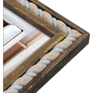 ZEP Holz Bilderrahmen Lecce braun 15x20 cm