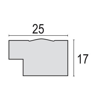 ZEP Деревянная фоторамка Лечче белая 20x30 см