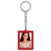 ZEP Foto-Schlüsselanhänger Metall rot für 2 Fotos 3,5x4,5 cm
