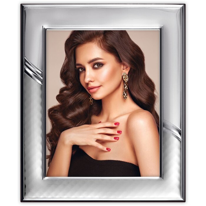 ZEP Metall-Portraitrahmen Bolzano 15x20 cm silber glänzend