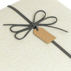 ZEP Fotoalbum Lipsia B 32x32 cm 100 weiße Seiten Zierschleife Papiereinband