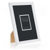 ZEP Деревянная рамка Action M19 белая WH 10x15 см