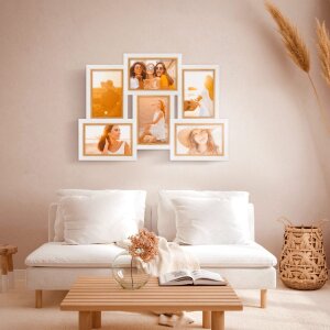 ZEP Деревянная рамка для галереи Ayas белая 4 или 6...