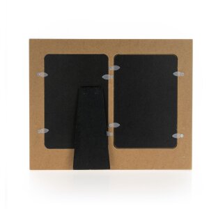 ZEP Holz-Fotorahmen Lola 10x15 cm Hoch- und Querformat Doppelrahmen