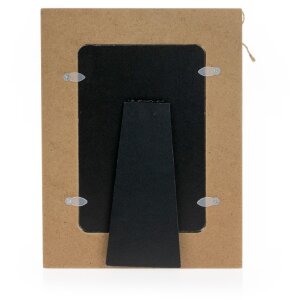 ZEP Holz-Fotorahmen Luisa 10x15 cm Hoch- und Querformat braun