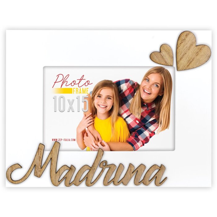 ZEP Holz-Fotorahmen Madrina weiß 10x15 cm und 13x18 cm