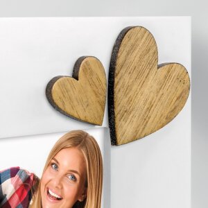 ZEP Holz-Fotorahmen Madrina weiß 10x15 cm und 13x18 cm