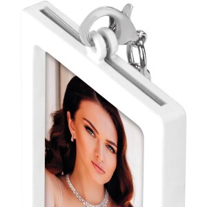 ZEP фото брелок металлический 2 фото 3,5x4,5 см