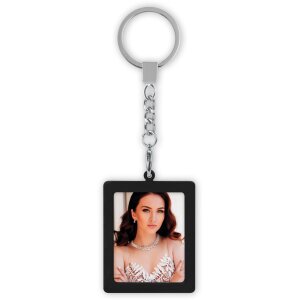 ZEP фото брелок металлический 2 фото 3,5x4,5 см