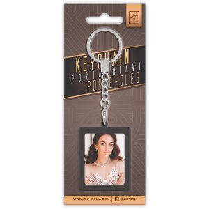 ZEP фото брелок металлический 2 фото 3,5x4,5 см