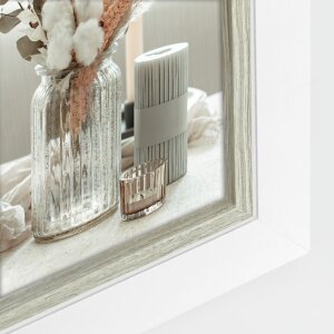 ZEP Holz-Doppelrahmen Sion weiß 2 Fotos 10x15 cm 13x18 cm 15x20 cm