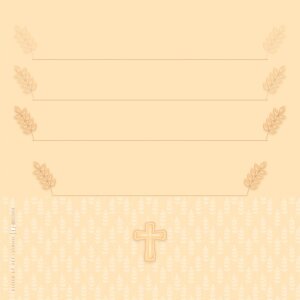 ZEP Фотоальбом для причастия Колосья кукурузы 24x24 или...