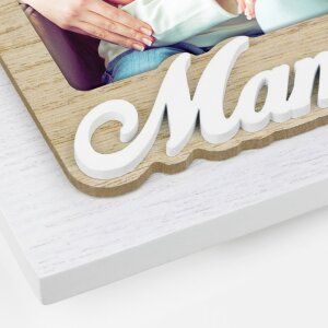 ZEP Holz-Fotorahmen Sandra 10x15 und 13x18 cm Mama...