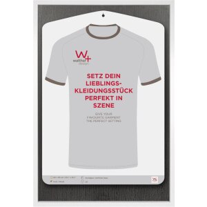 Walther Holzrahmen Stockholm 3D Trikotrahmen weiß...