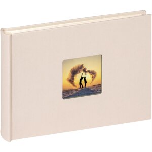 Walther Fotoalbum FUN chamois 22x16 cm strukturiert 40...